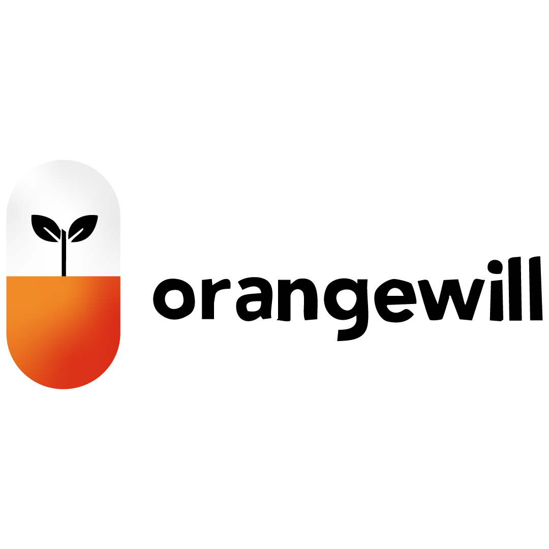 Logotipo Orangewill — suplementos para performance